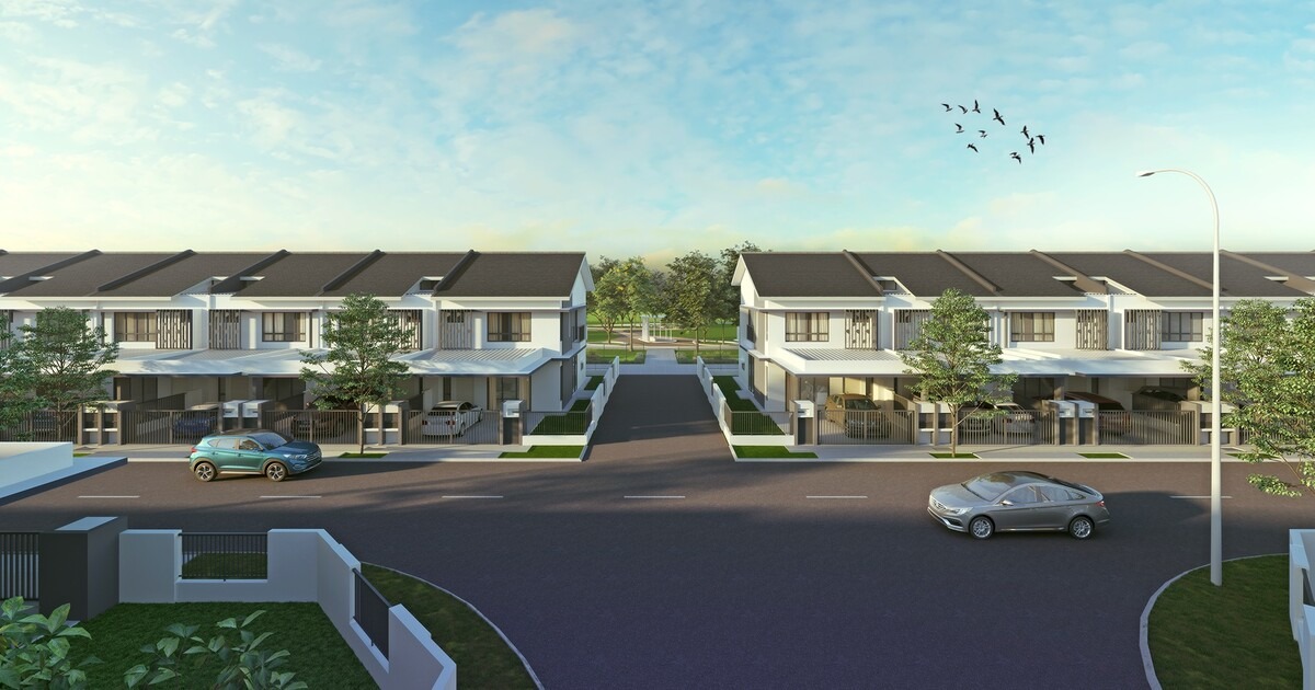 Embun Bandar Ainsdale, Seremban New DoubleStorey Lakeside Homes (20’ x 65’) Freehold for