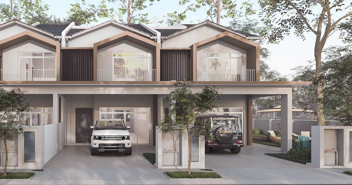 Double-Storey Terrace @ Taman Lukut Elysia, Lukut, Port Dickson, Negeri ...