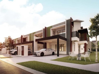 Starling Parcel 4 Bandar Rimbayu New Double Storey Terrace House 20 X60 For Sale Nuprop