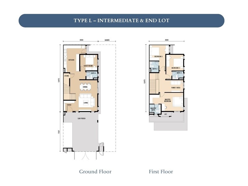 Candella 2 Type C floor plan in Setia Alamsari, Bangi, Selangor