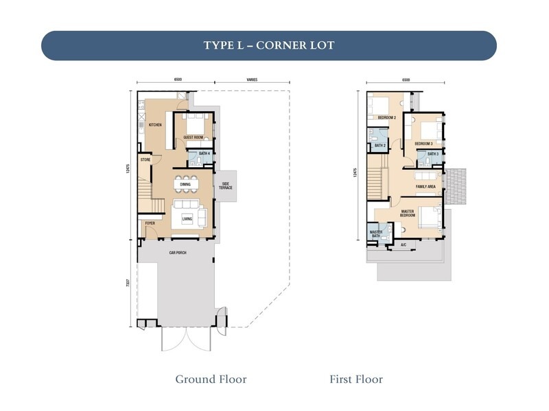Candella 2 Type D floor plan in Setia Alamsari, Bangi, Selangor