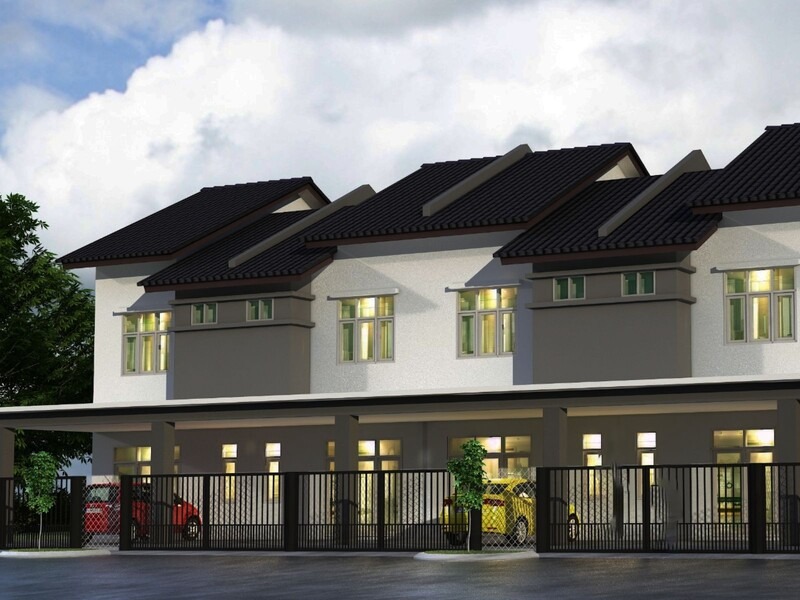Taman Batu Gajah Bakti, Double Storey Terrace House @ Sungai Rambai ...