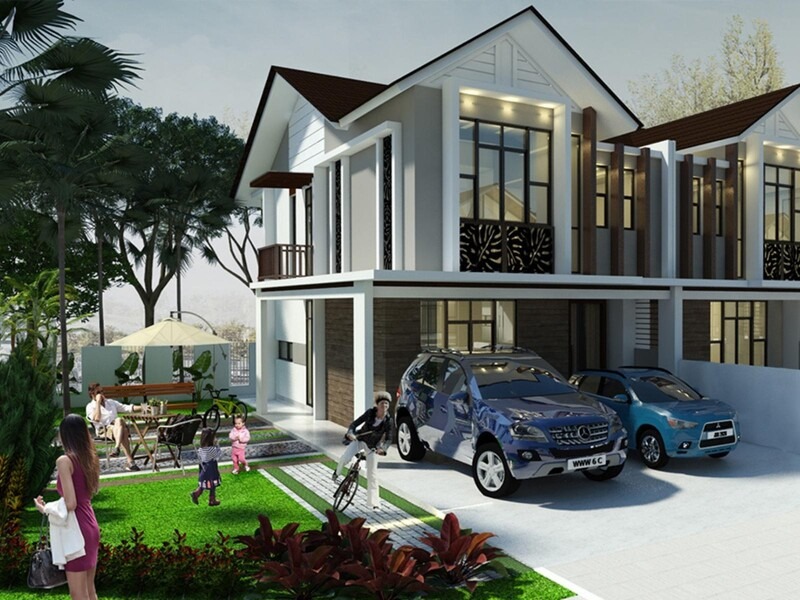 Dahlia Double Storey Terrace House, Seri Austin, Johor Bahru New
