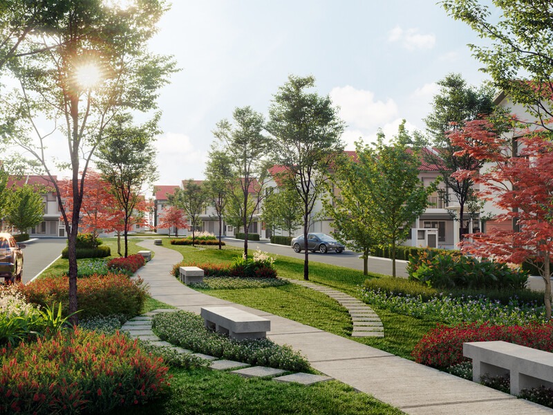 Single Storey Terrace Homes (Charm & Rejoice) Amansara North, Setia