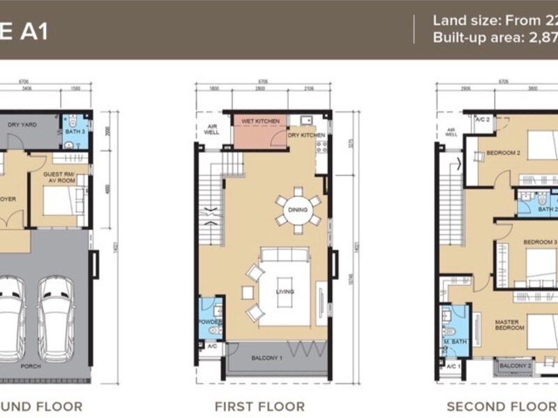 Park Residency Cheras Alam Damai New 3 Storey Link Villa For Sale Nuprop