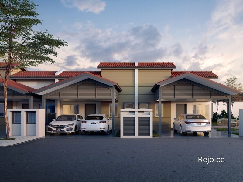 Single Storey Terrace Homes (Charm & Rejoice) Amansara North, Setia