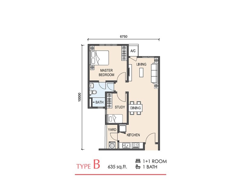 Tangerine Suites at Sunsuria City, Sepang New Serviced Apartment for