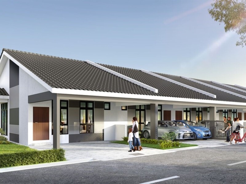 Rumah Teres 1 Tingkat (Fasa 2B) @ Taman Impiana Bidor, Perak