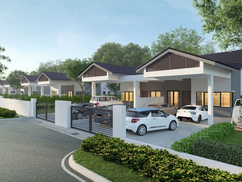Taman Pelangi, 1-Storey Semi-D @ Bagan Serai, Parit Buntar, Perak
