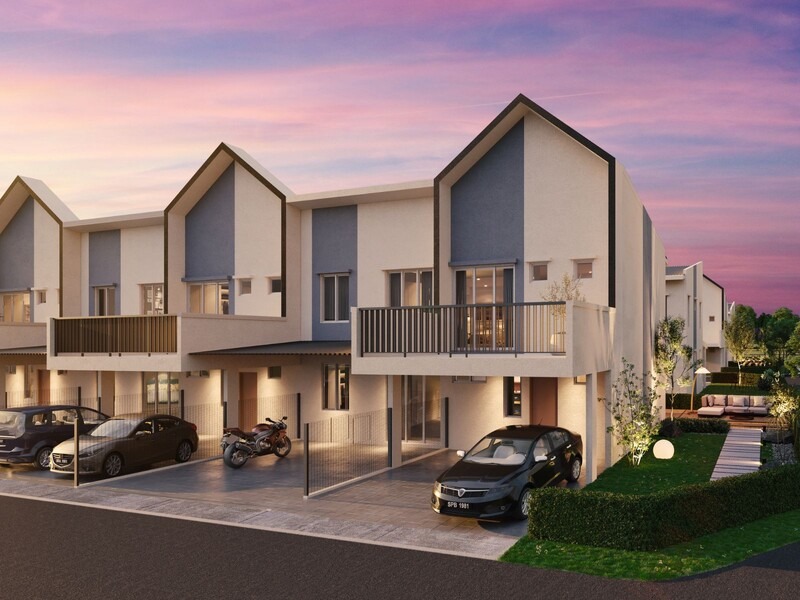La Casa Ara, Courtyard Villament (Townhouse) @ Tasek Gelugor, Penang