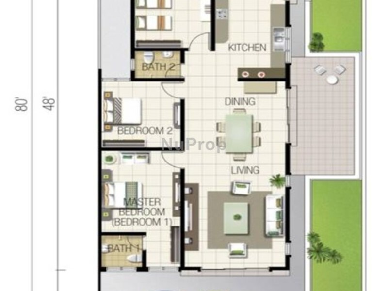 Metro Maya @ Batu Gajah Perak Phase 1 | New Single Storey Semi-D House ...