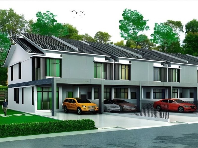 Taman Gali Gelmilang, 2-Storey Terrace @ Raub, Pahang