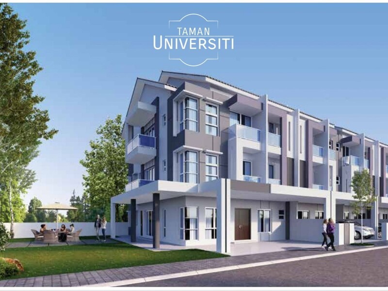 3-Storey Terrace, Taman Universiti @ Tanjung Malim, Perak