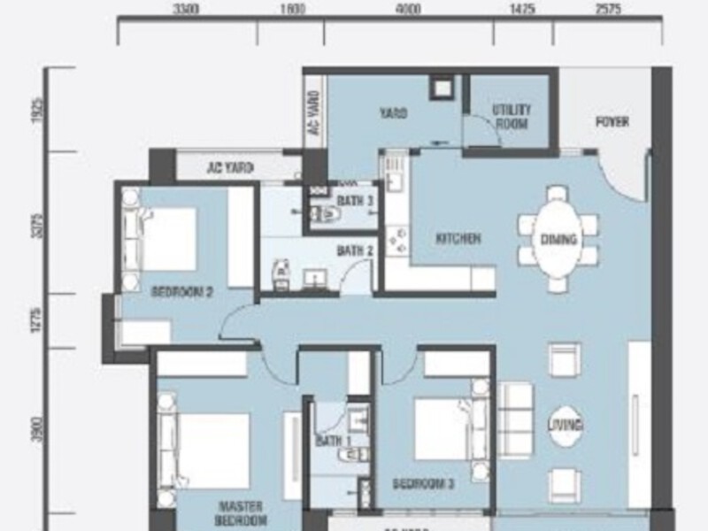 Iconic Skies Relau New Freehold Residential Title Condominium Sky Villa For Sale Nuprop