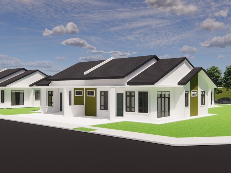 Desa Tanjong Indah 1, 1-Storey Semi-D @ Kuala Terengganu, Terengganu