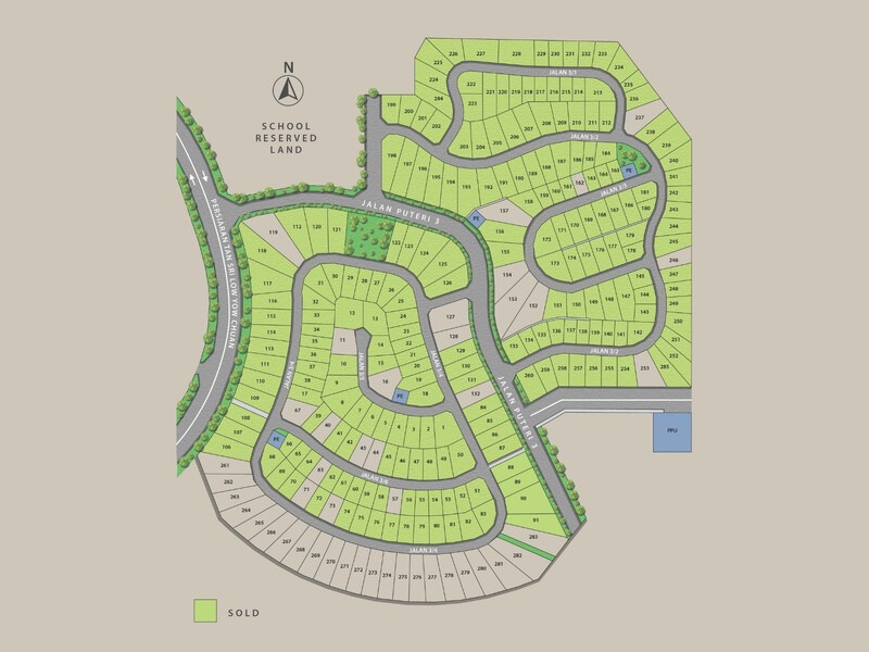 Puteri Oasis, Bungalow Lots @ Bandar Tasik Puteri, Rawang, Selangor