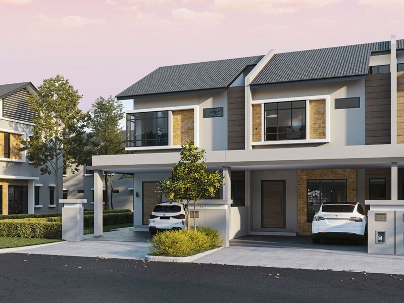 Ardence Cahya Residence, Double Storey Terrace House @ Miri, Sarawak