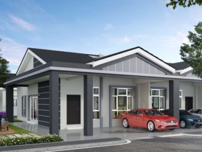 Rumah Teres 1 Tingkat (Fasa 4A) @ Taman Impiana Bidor, Kampar, Perak