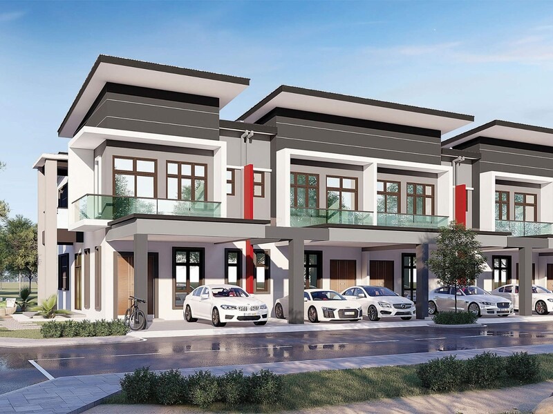 Double Storey Terrace, Taman Merlimau Mutiara Phase 1 @ Merlimau, Melaka