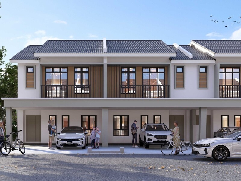 Double Storey Terrace @ Taman Saujana Idaman II 4C, Kubang Gajah, Arau, Perlis